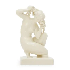 Best Pamono Icaro Rodi, Venus of Rhodes Sculpture, White Enamel Ceramic, 1930s