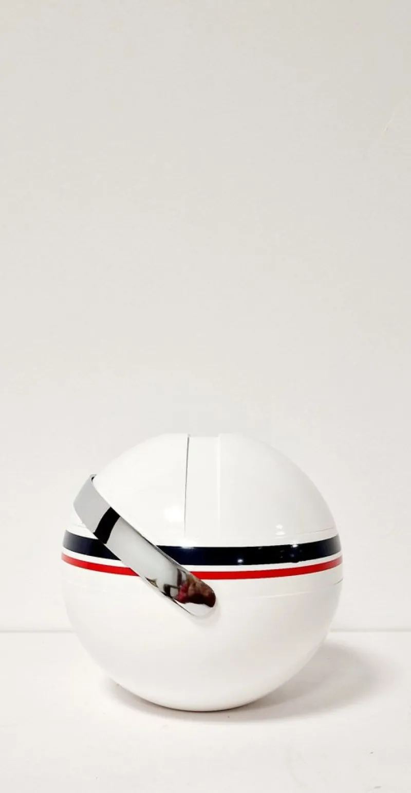 Pamono Ice Bucket by Paolo Tilche for Guzzini, Italy, 1970s> Ice Buckets & Wine Coolers