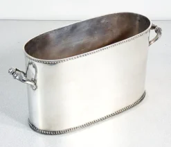 Pamono Ice Bucket in Silver-Plated Metal from Moet & Chandon><noscript><img width=