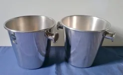 Outlet Pamono Ice Buckets by Ettore Sottsass for Alessi, 1980s, Set of 3