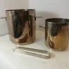 New Pamono Ice Buckets by Lino Sabattini for Christofle, France, 1950s, Set of 3