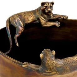 Online Pamono Ice Buckets in Bronze Patinated Metal, Set of 2
