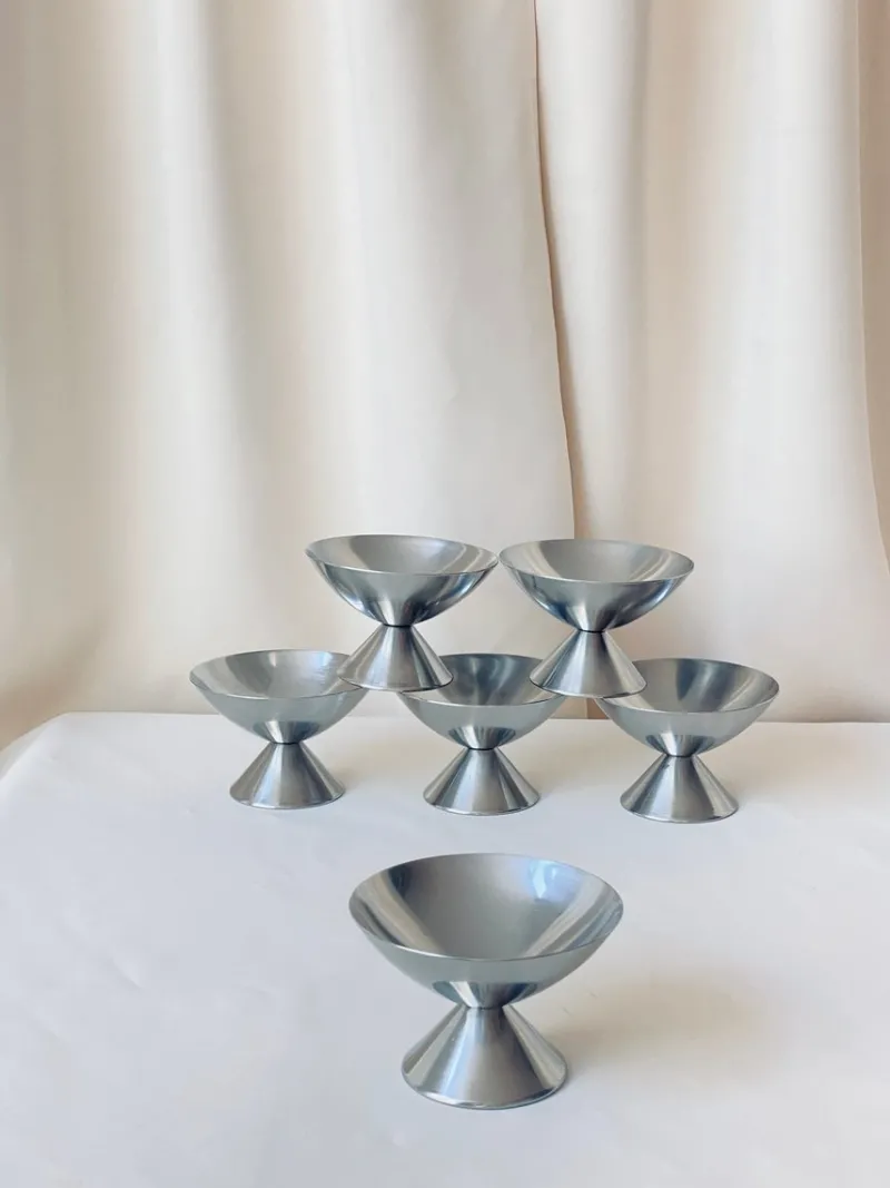 Clearance Pamono Icecream Cups by Christa Petroff-Bohne for ABS, 1960s, Set of 6