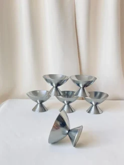 Clearance Pamono Icecream Cups by Christa Petroff-Bohne for ABS, 1960s, Set of 6