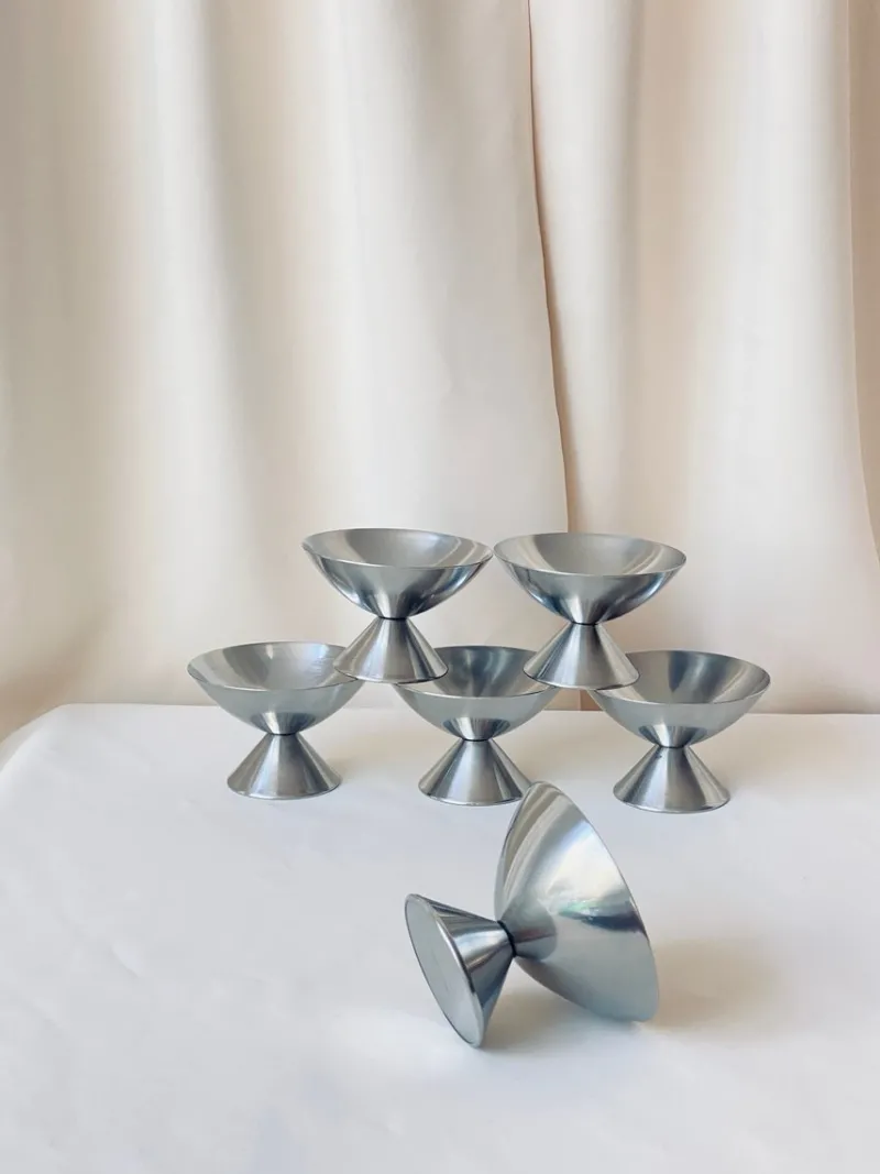 Clearance Pamono Icecream Cups by Christa Petroff-Bohne for ABS, 1960s, Set of 6
