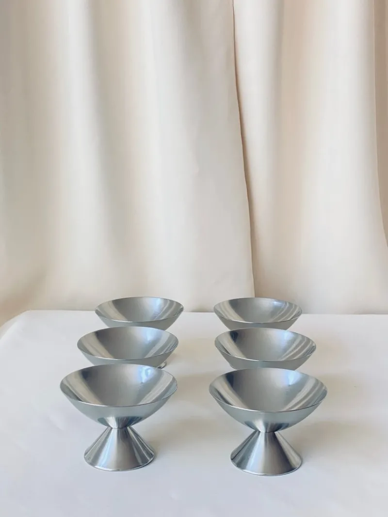 Clearance Pamono Icecream Cups by Christa Petroff-Bohne for ABS, 1960s, Set of 6