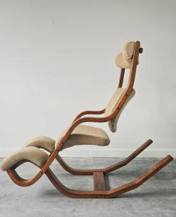 New Pamono Iconic Gravity Balans Reclining Chair attributed to Peter Opsvik for Varier, Norway, 1980s