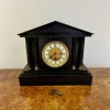 Pamono ictorian Marble Mantle Clock, 1860s> Clocks