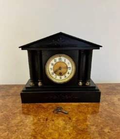 Pamono ictorian Marble Mantle Clock, 1860s> Clocks