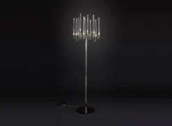 Pamono Il Pezzo 3 Bronze Floor Lamp by Il Pezzo Mancante><noscript><img width=