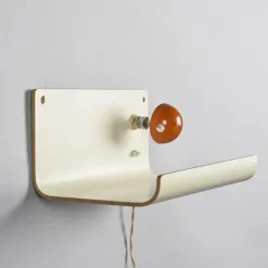 Pamono Illuminating Nightstand from Pierre Guariche, 1960s><noscript><img width=