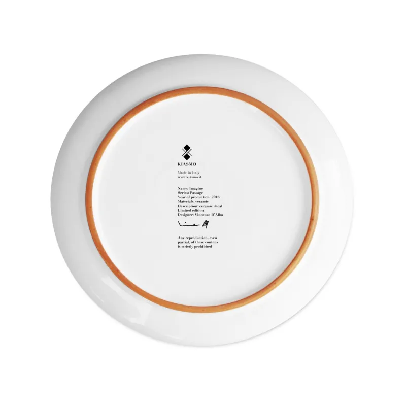 Best Pamono Imagine | Passage Ceramic Plate by Vincenzo D’Alba for Kiasmo