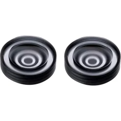 Pamono Incisioni Iridi Plissé Ashtrays by Purho, Set of 2> Ashtrays & Catchalls