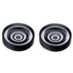 Pamono Incisioni Iridi Plissé Ashtrays by Purho, Set of 2> Ashtrays & Catchalls
