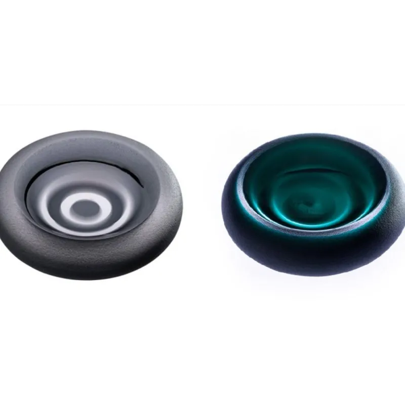 Pamono Incisioni Iridi Sand Ashtrays by Purho, Set of 2> Ashtrays & Catchalls