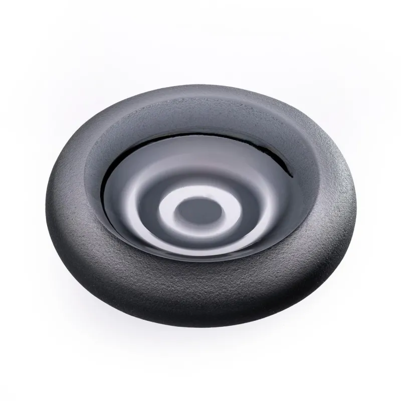 Pamono Incisioni Iridi Sand Ashtrays by Purho, Set of 2> Ashtrays & Catchalls