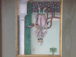 Pamono Indian Artist, Portrait, 1800s, Watercolor> Work On Paper