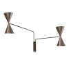 Pamono Industrial Bats Light with 2 Arms by Juanma Lizana