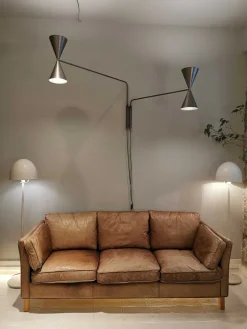 Pamono Industrial Bats Light with 2 Arms by Juanma Lizana
