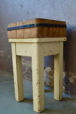 Pamono Industrial Butchers Block, 1950s><noscript><img width=