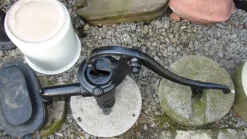 Pamono Industrial Cast Iron Water Pump, 1940s><noscript><img width=