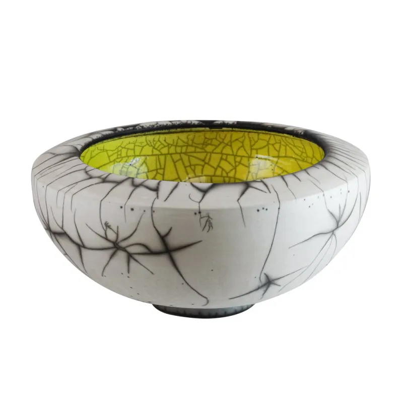 Pamono Industrial Ceramic Bowl L from Di Luca Ceramics> Decorative Objects