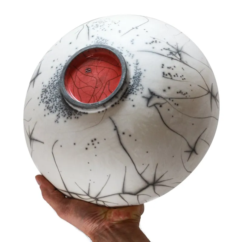 Pamono Industrial Ceramic Bowl L from Di Luca Ceramics> Decorative Objects