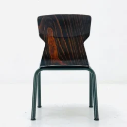 Pamono Industrial Children's School Chair in Plywood by Galvanitas & Eromes, 1960s><noscript><img width=