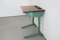Pamono Industrial Children's Writing Table from Marko, 1950s><noscript><img width=
