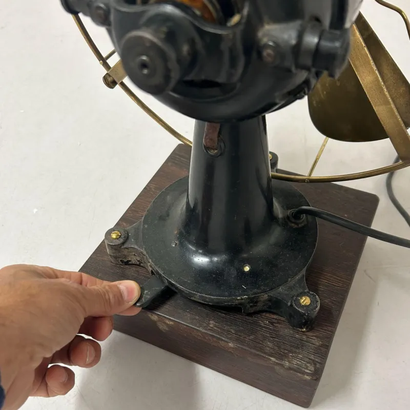 Pamono Industrial Fan by E.M.I. Utrecht, 1930s