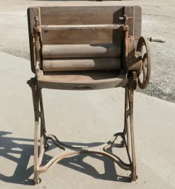 Pamono Industrial Garden Table with Pine Top, 1900><noscript><img width=