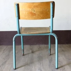 Clearance Pamono Industrial Stackable Children's Chair from Delagrave, 1950s