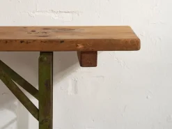 Pamono Industrial Style Folding Bench, 1950><noscript><img width=
