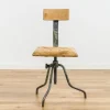 Clearance Pamono Industrial Swivel Chairs, 1920s, Set of 6