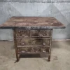 Pamono Industrial Workbench in Metal & Wood> Worktables & Workbenches