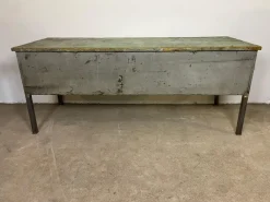 Pamono Industrial Workbench in Wood> Worktables & Workbenches