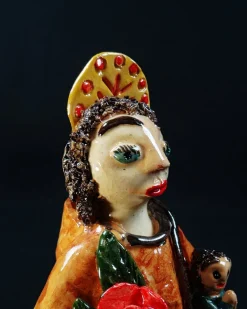 Best Pamono Ines Machado, Statuette of Saint Anthony of Padua, 2025, Terracotta