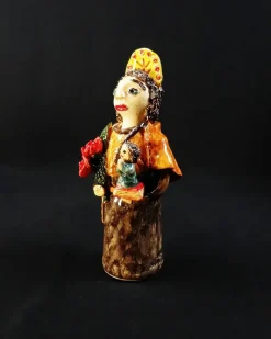 Best Pamono Ines Machado, Statuette of Saint Anthony of Padua, 2025, Terracotta