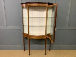 Pamono Inlaid Mahogany Display Cabinet from Maple & Co., 1900><noscript><img width=