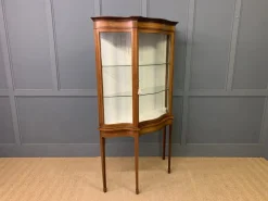 Pamono Inlaid Mahogany Display Cabinet from Maple & Co., 1900><noscript><img width=