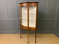 Pamono Inlaid Mahogany Display Cabinet from Maple & Co., 1900><noscript><img width=