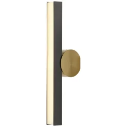 Pamono Ip Calee V2 Satin Graphite and Brass Wall Light by POOL> Wall Lights & Sconces