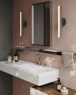 Pamono Ip Calee V2 Satin Graphite and Brass Wall Light by POOL><noscript><img width=