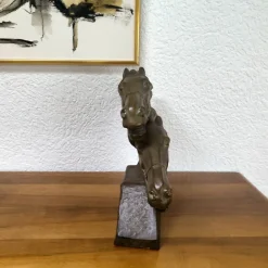 Clearance Pamono Ireneè Rochard & Reveyrolis Paris, Horse Sculpture, 1930s, Terracotta