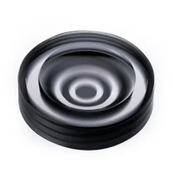 Best Pamono Iride Plissé Ashtray by Federico Peri for Purho Murano