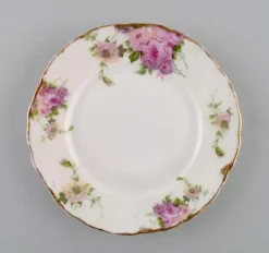 Pamono Iris Plates in Hand-Painted Porcelain with Flowers from Rosenthal, Germany, Set of 3> Dinner Plates & Bowls