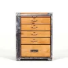 Sale Pamono Iron and Wood Workbench with Drawers, 1950s