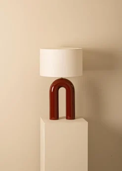 Sale Pamono Iron Ceramic Arko Table Lamp by Simone & Marcel