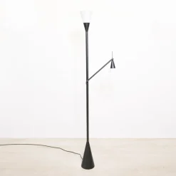 Hot Pamono Iron Floor Lamp, 1980s