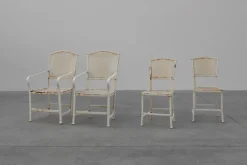 Pamono Iron Garden Chairs by Gustave Serrurier-Bovy for Serrurier et Cie, 1903, Set of 4> Garden Seating